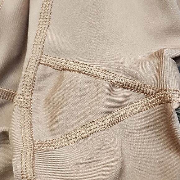 FP Movement Beige Pink Ankle Leggings Size S - Picture 5 of 6